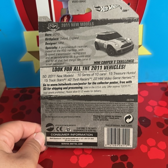 Hot Wheels Mini Cooper S Challenge | NIB - Picture 2 of 2